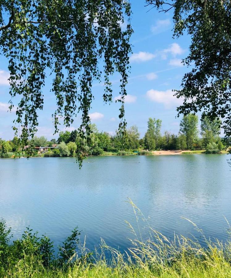 Wohnen-Auf-Zeit-Am-See Villa Großostheim Buitenkant foto